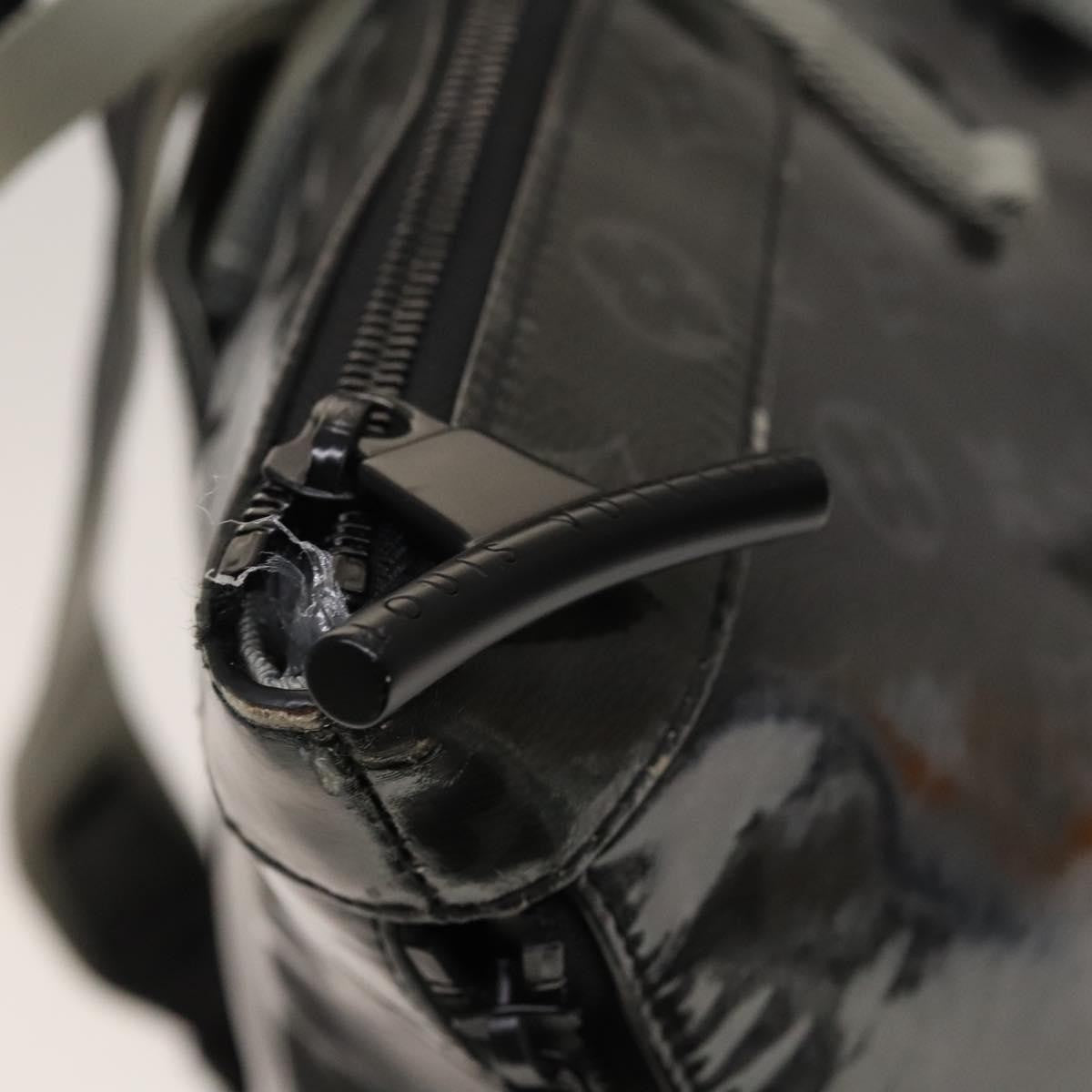 Louis Vuitton Zipped Tote Limited Edition Monogram Eclipse Glaze Canvas, BLACK, CANVAS, Backpack