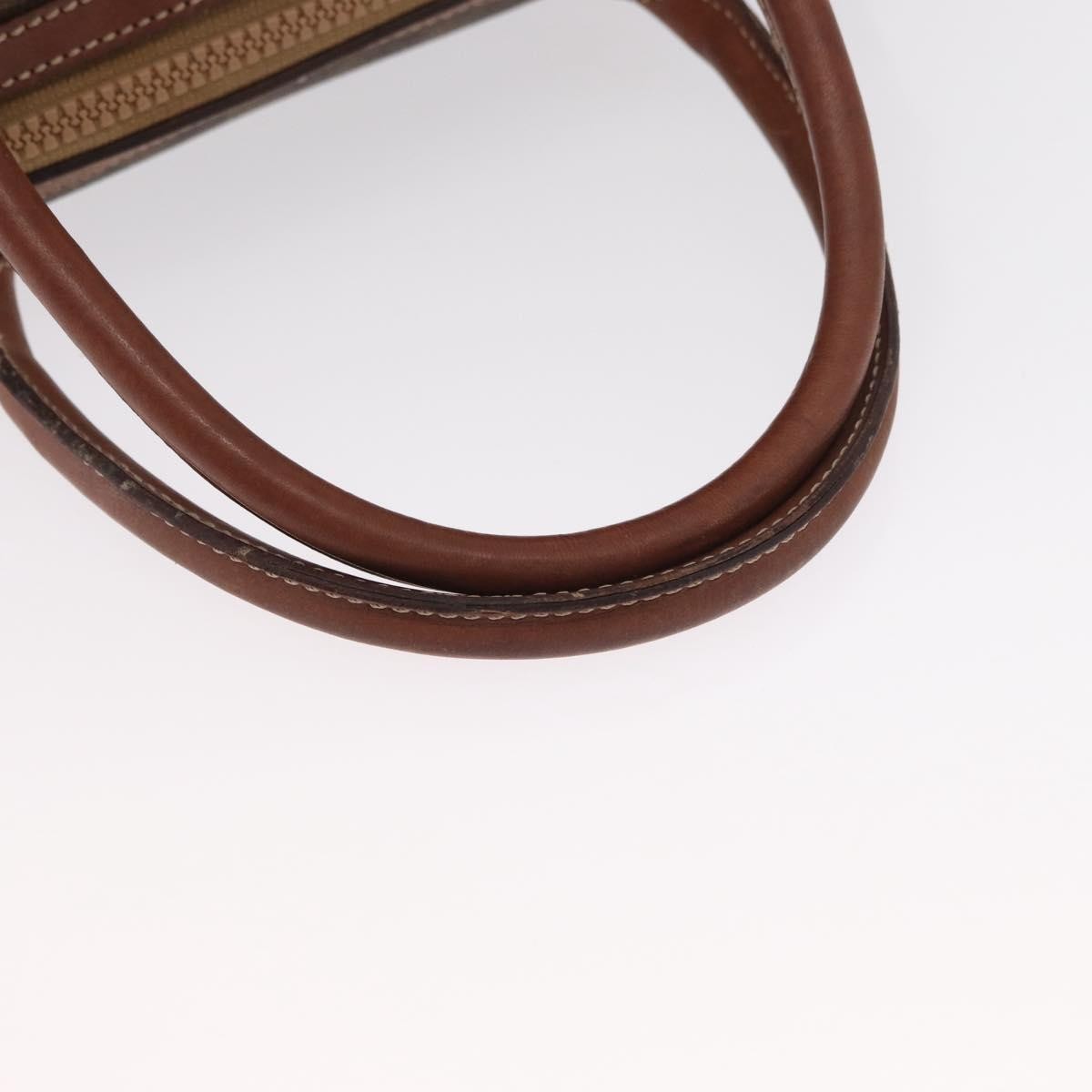 Celine Vintage Macadam Boston bag Canvas, BROWN, CANVAS, Travel bag