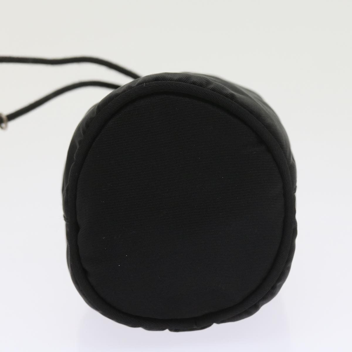 Prada Drawstring Crossbody Pouch Tessuto, BLACK, NYLON, Clutche & pouche