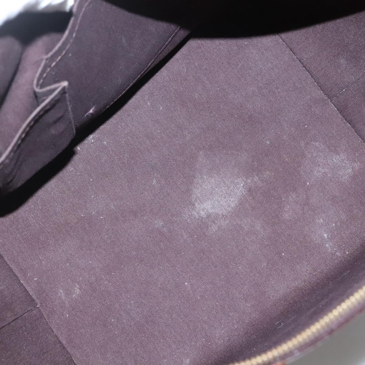 Louis Vuitton Bellevue Handbag Monogram Vernis, BURGUNDY, PATENT_LEATHER, Tote bag