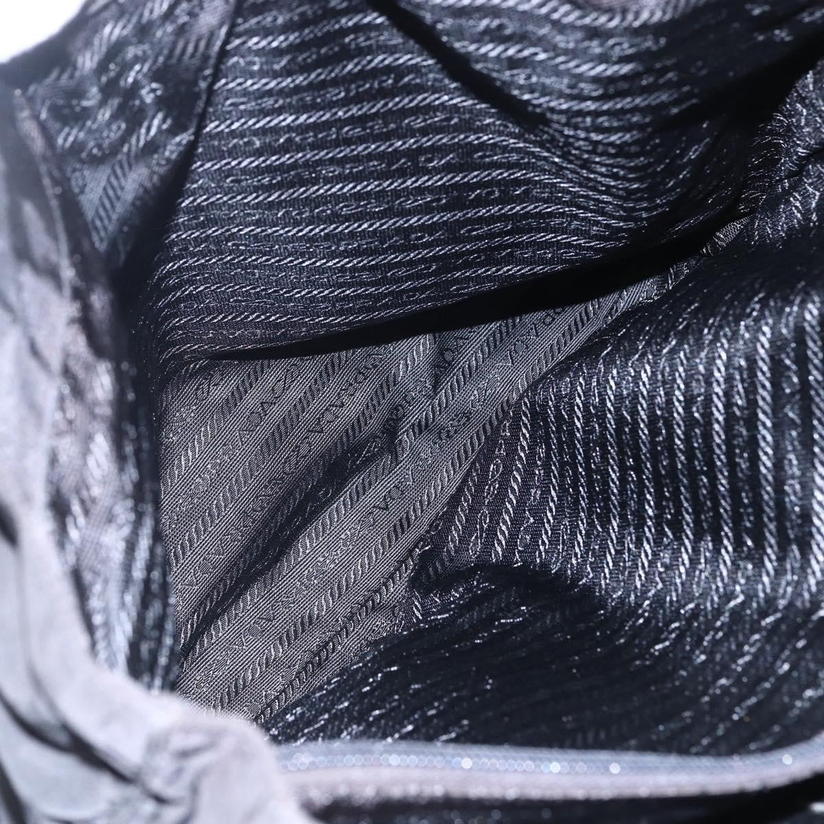 Prada Vintage Tote Tessuto, BLACK, NYLON, Tote bag