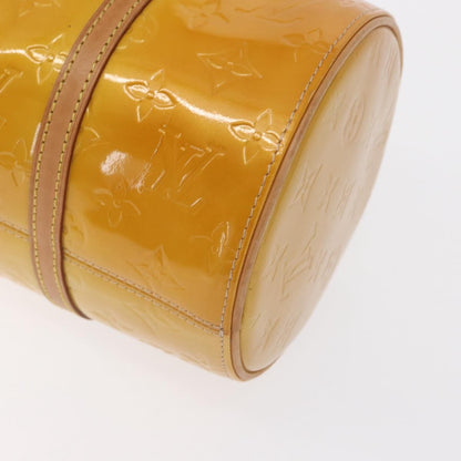 Louis Vuitton Bedford Handbag Monogram Vernis, YELLOW, PATENT_LEATHER, Handbag