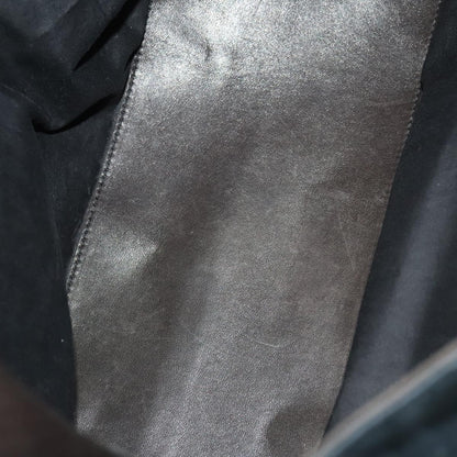 Bottega Veneta Vintage Flap Shoulder Bag Cotton, NAVY, COTTON, Shoulder bag