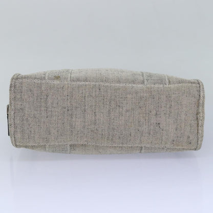 Prada Vintage Handbag Canvas, GRAY, CANVAS, Handbag