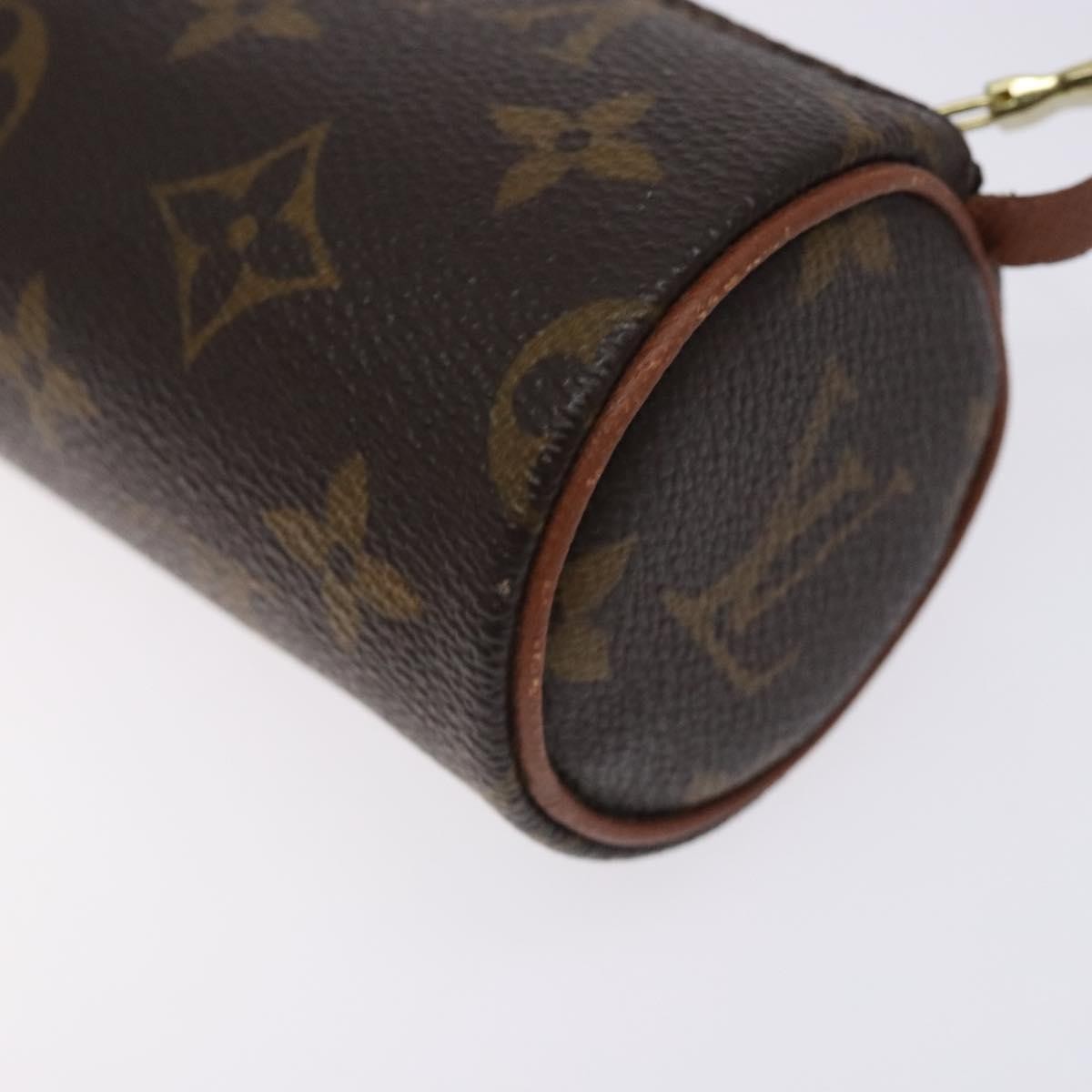 Louis Vuitton Papillon Pochette Monogram Canvas, BROWN, CANVAS, Handbag