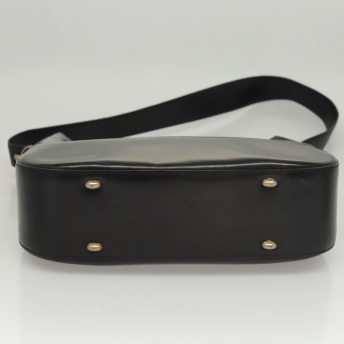 Celine Horse Carriage Shoulder bag Leather, BLACK, LEATHER, Shoulder bag
