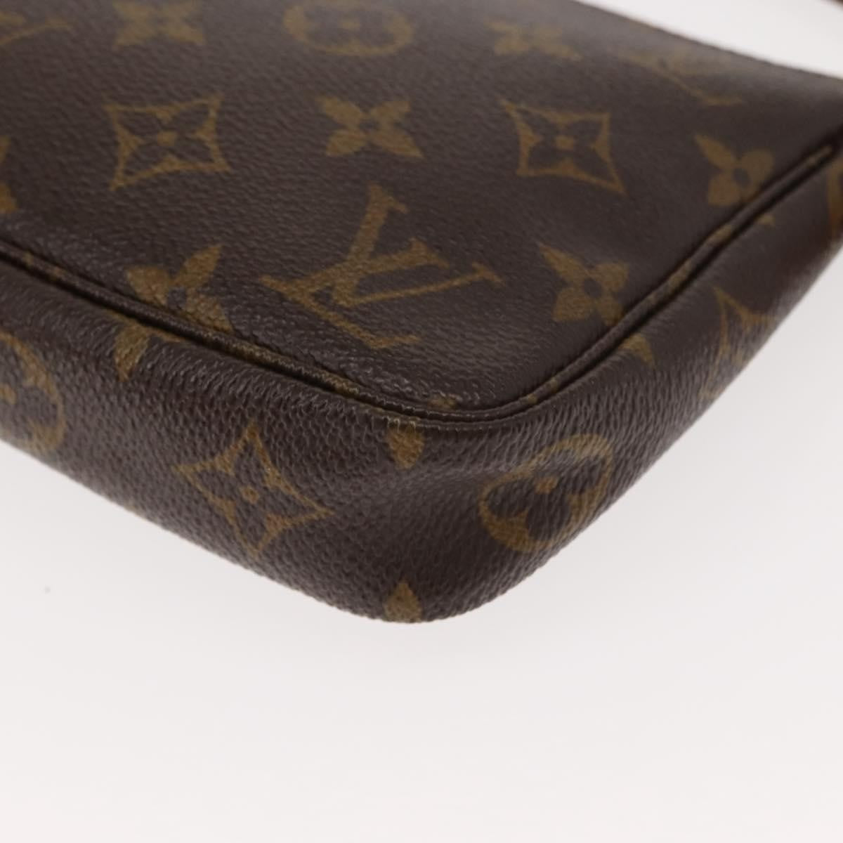 Louis Vuitton Pochette Accessoires NM Monogram Canvas, BROWN, CANVAS, Clutche & pouche