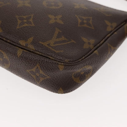 Louis Vuitton Pochette Accessoires NM Monogram Canvas, BROWN, CANVAS, Clutche & pouche