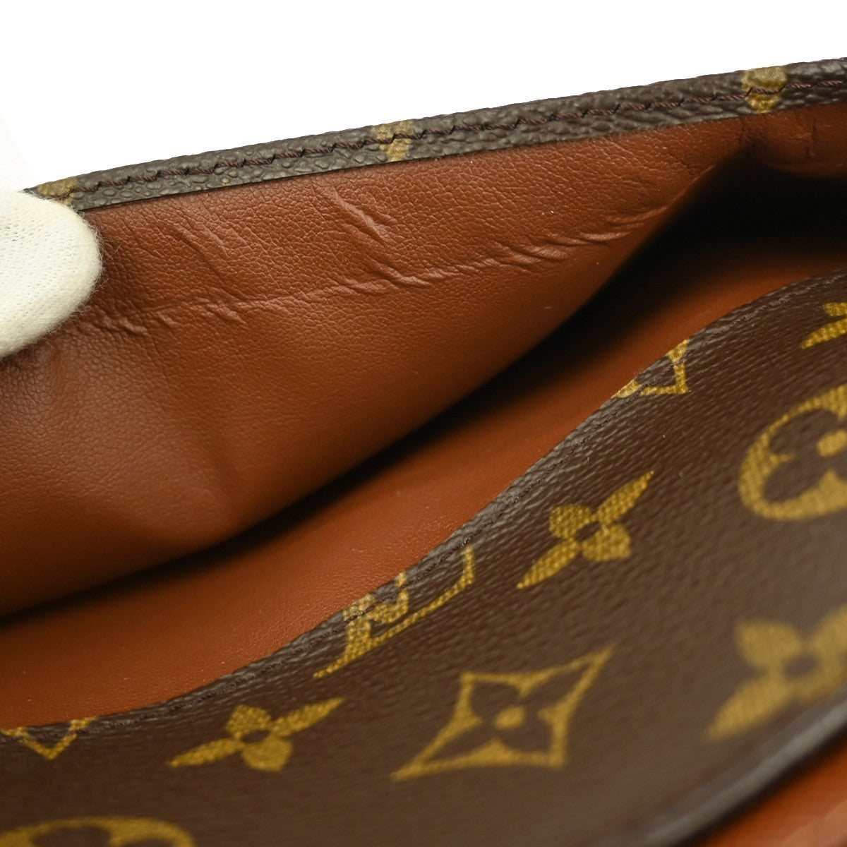 Louis Vuitton Pochette Orsay Monogram Canvas, BROWN, CANVAS, Clutche & pouche