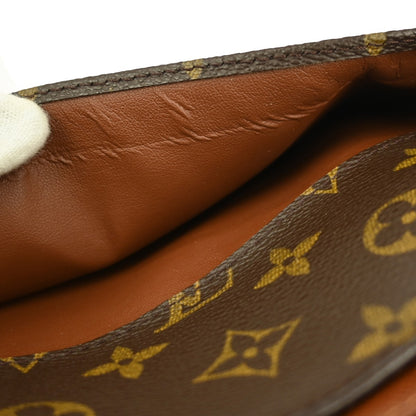 Louis Vuitton Pochette Orsay Monogram Canvas, BROWN, CANVAS, Clutche & pouche