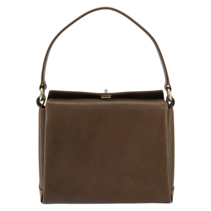 Gucci Vintage Shoulder Bag Leather, BROWN, LEATHER, Shoulder bag