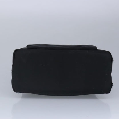 Gucci Bamboo Zip Pouch Nylon & Leather, BLACK, NYLON, Clutche & pouche