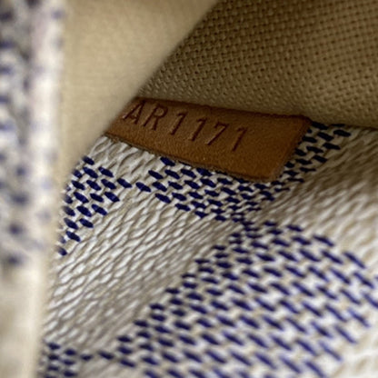 Louis Vuitton Totally Handbag Damier, WHITE, CANVAS, Shoulder bag