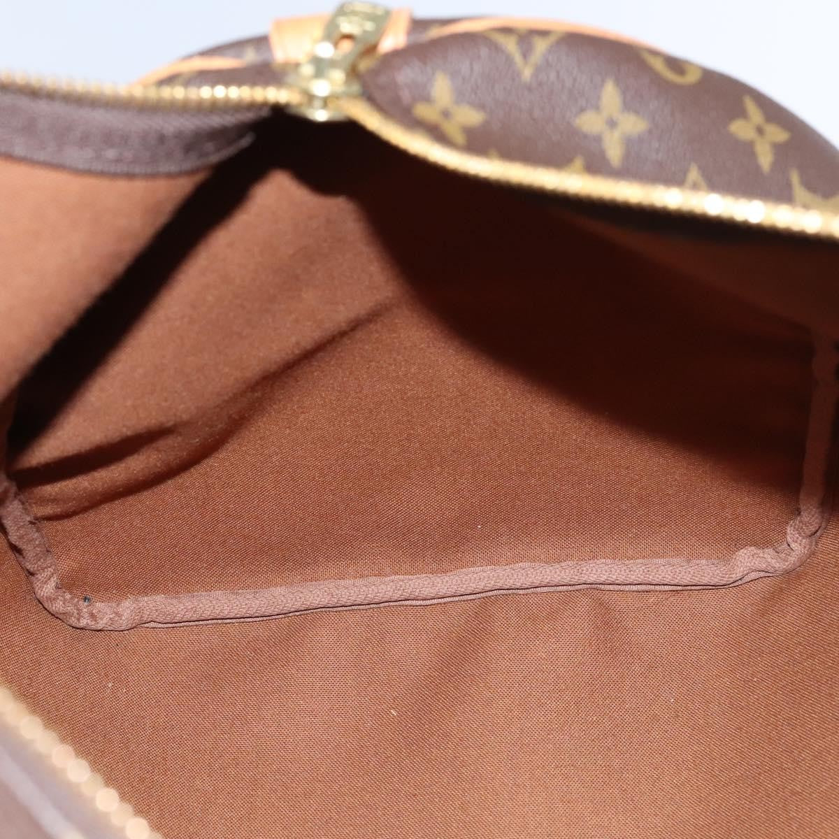 Louis Vuitton Keepall Bag Monogram Canvas, BROWN, CANVAS, Travel bag