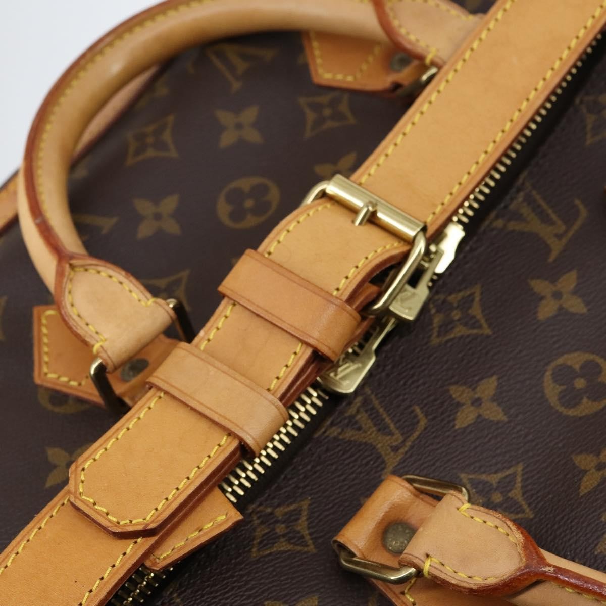 Louis Vuitton Cruiser Handbag Monogram Canvas, BROWN, CANVAS, Travel bag
