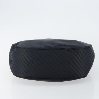 Saint Laurent Vintage Shoulder Bag Nylon, BLACK, NYLON, Shoulder bag