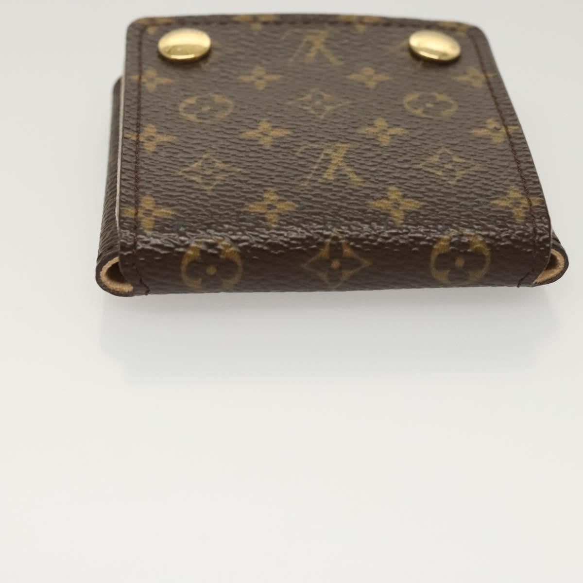 Louis Vuitton CASE JEWELRY BOX Canvas, BROWN, CANVAS, Wallets