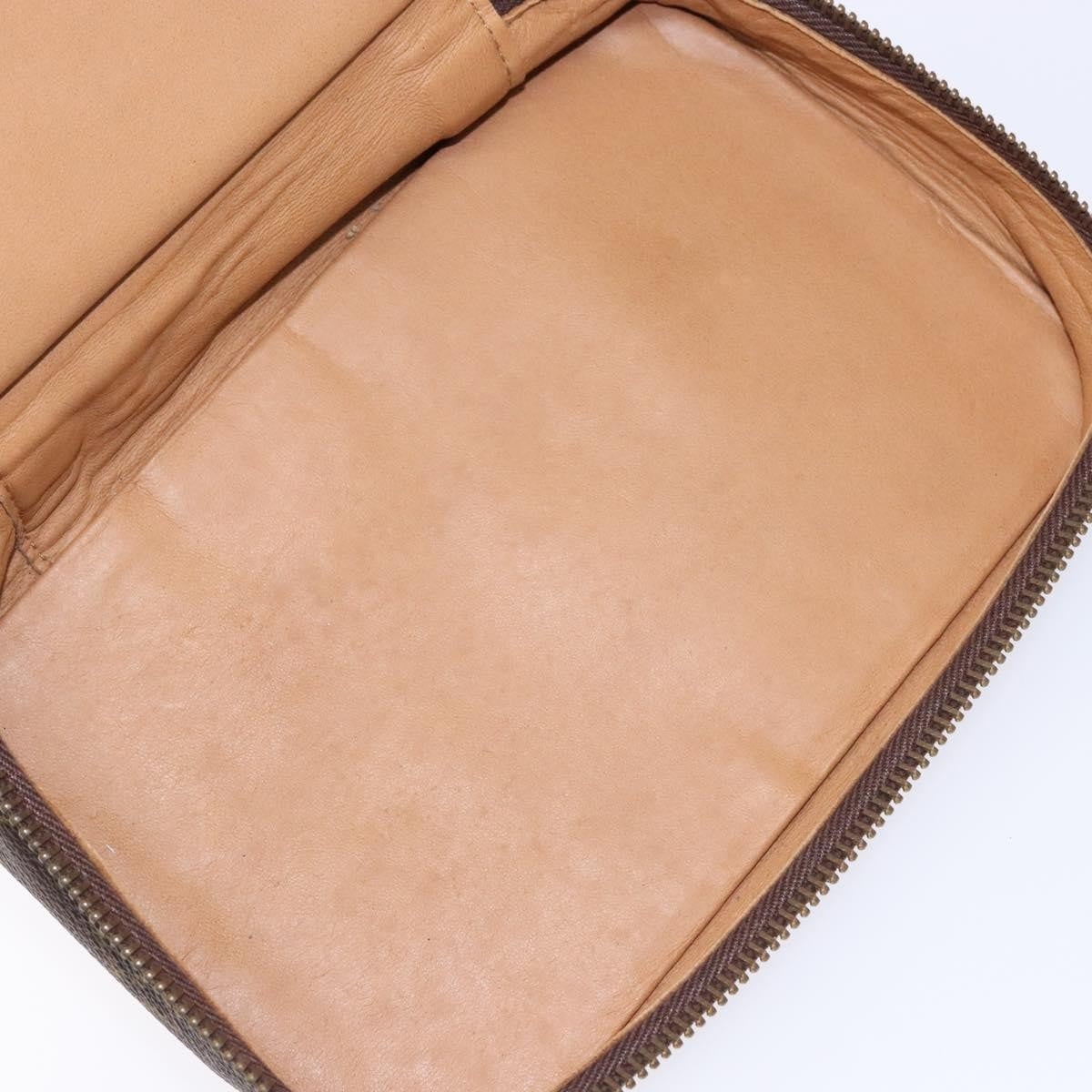 Louis Vuitton Vintage Jewelry Box Monogram Canvas, BROWN, CANVAS, Clutche & pouche