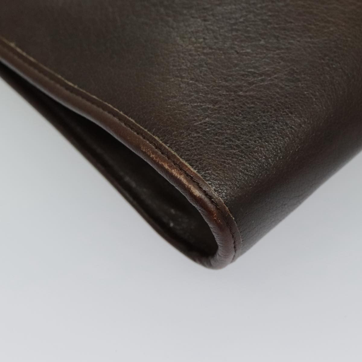 Christian Dior CD Shoulder bag Leather, BROWN, LEATHER, Shoulder bag