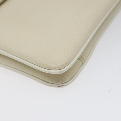 Givenchy Vintage 4G shoulder bag Leather, WHITE, LEATHER, Shoulder bag