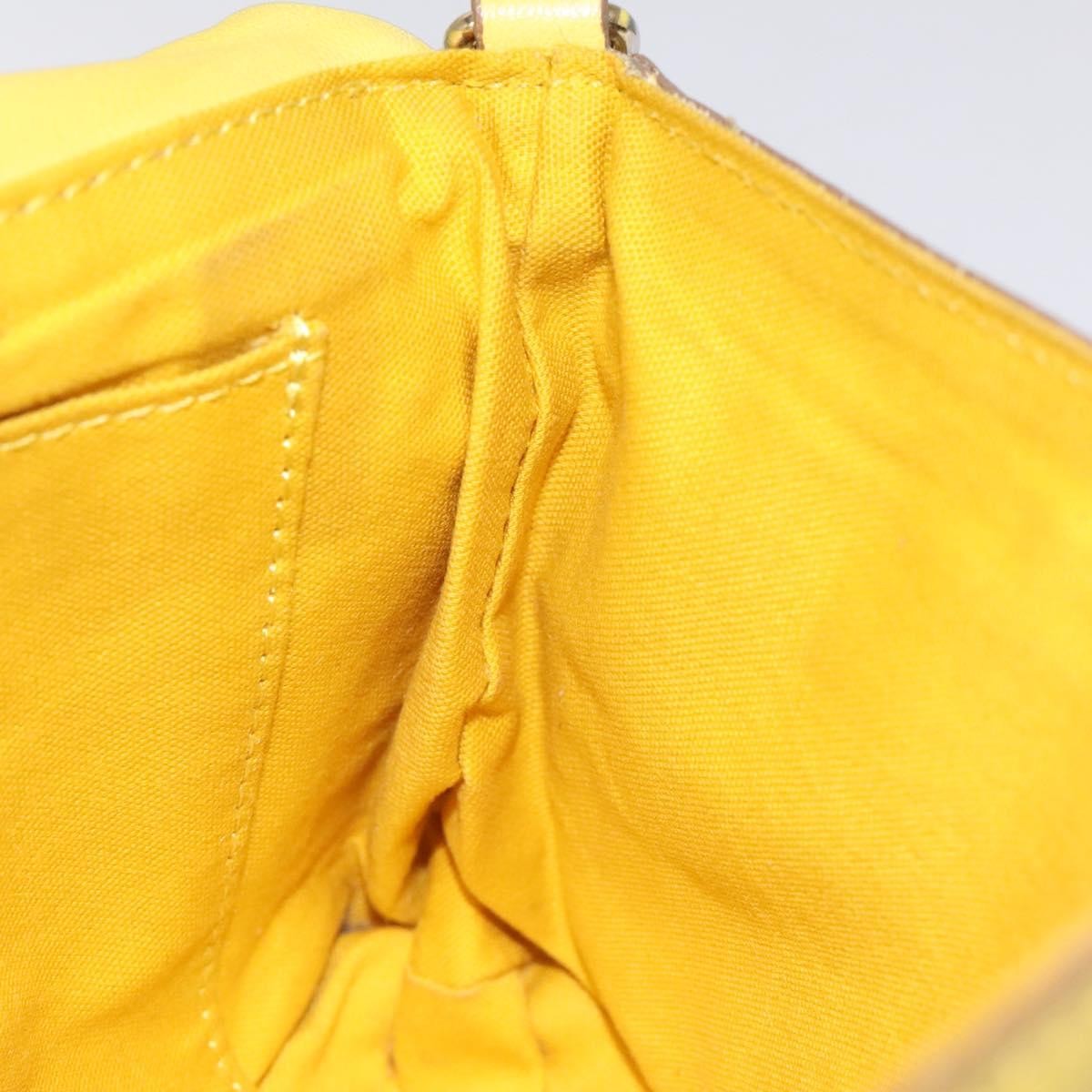 Burberry Flap Shoulder Bag Leather, YELLOW, LEATHER, Shoulder bag