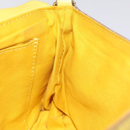 Burberry Flap Shoulder Bag Leather, YELLOW, LEATHER, Shoulder bag
