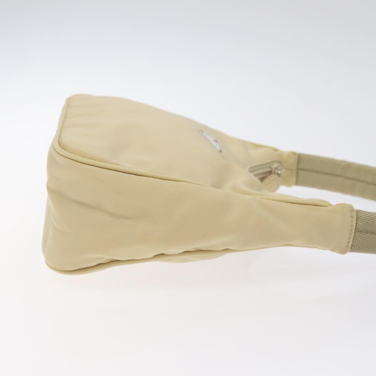 Prada Hobo Tessuto, BEIGE, NYLON, Handbag