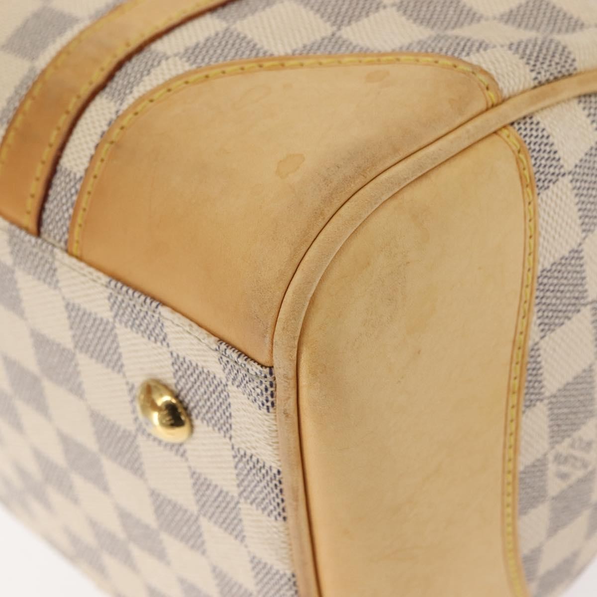 Louis Vuitton Berkeley Handbag Damier, BEIGE, CANVAS, Handbag