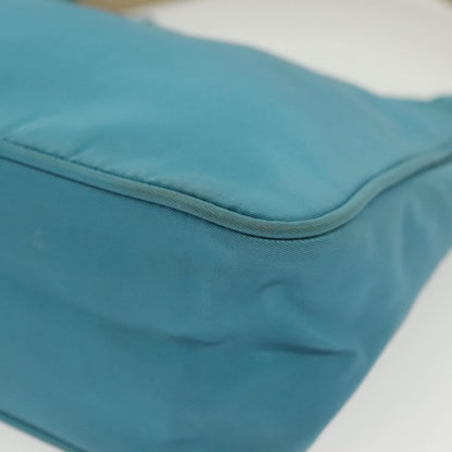 Prada Hobo Tessuto, BLUE, NYLON, Handbag