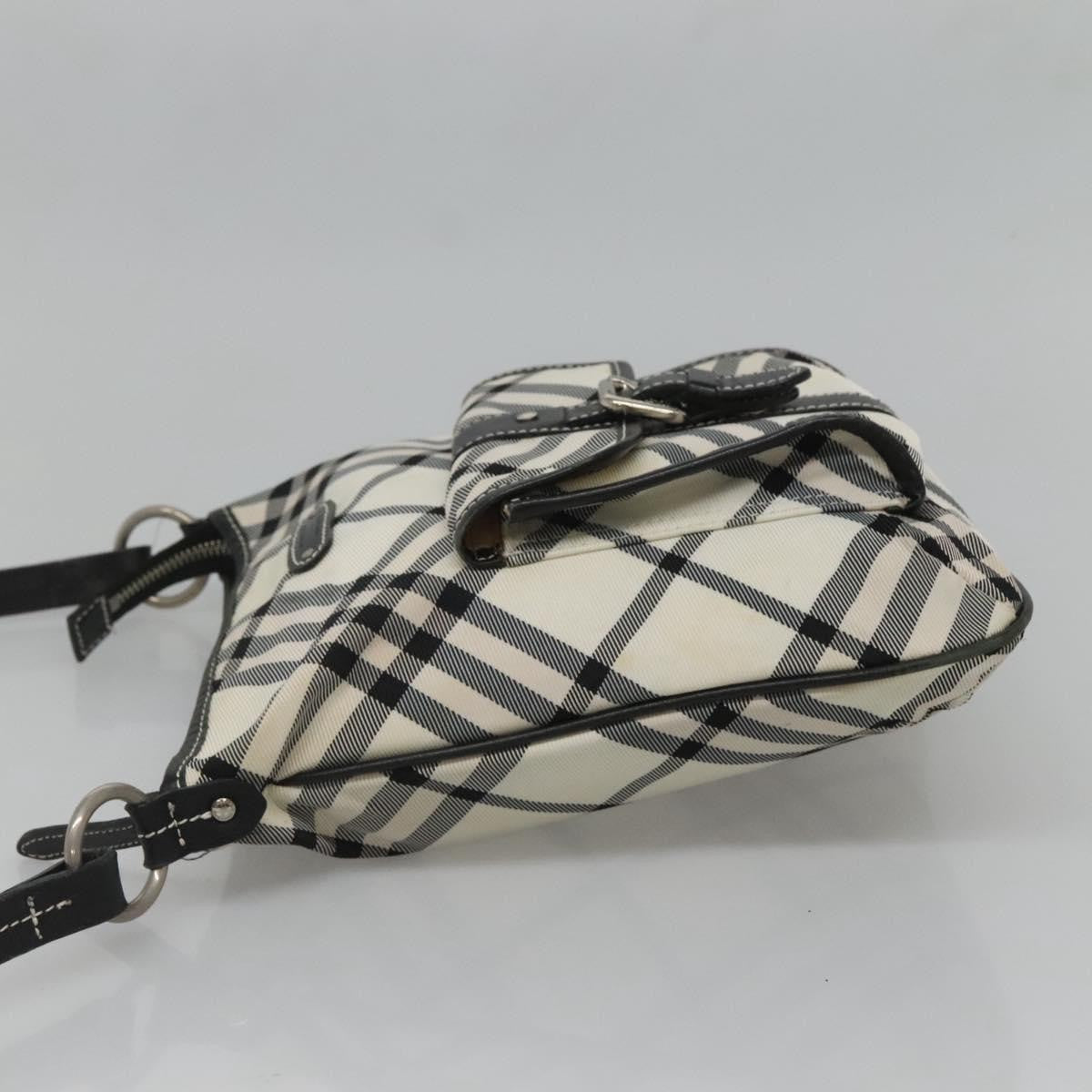 Burberry Nova Check Blue Label Nylon, WHITE, NYLON, Shoulder bag