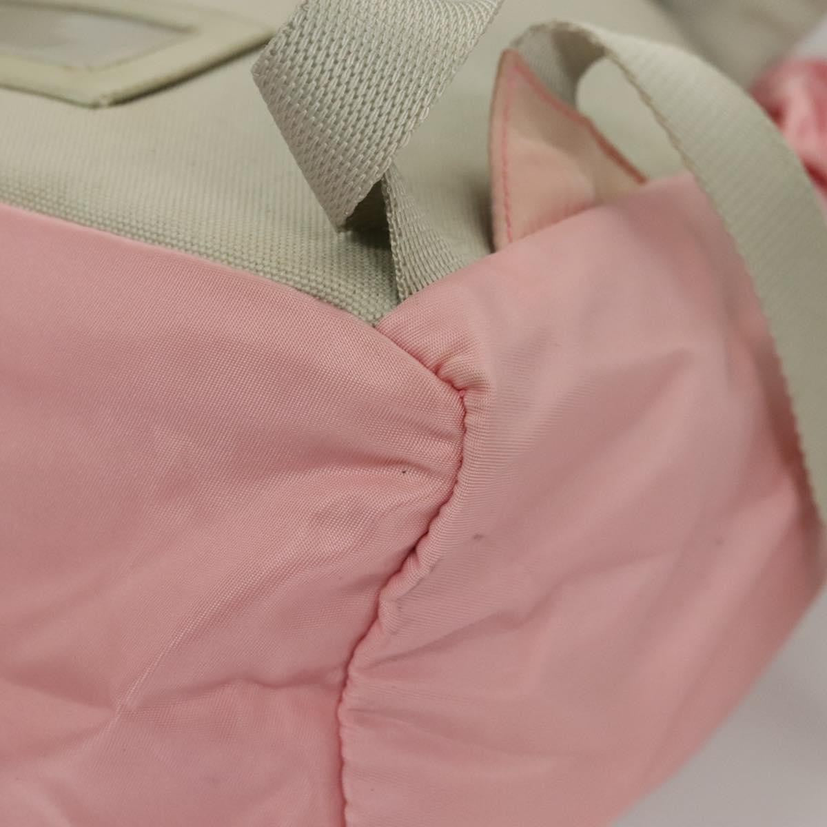 Prada Single Buckle Pocket Backpack Tessuto, PINK, NYLON, Backpack