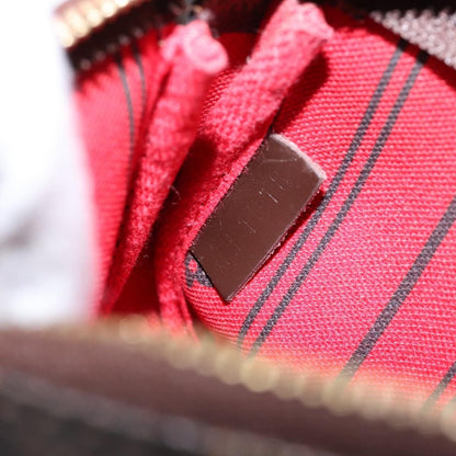 Louis Vuitton Pochette Accessoires Limited Edition Damier, BROWN, CANVAS, Clutche & pouche