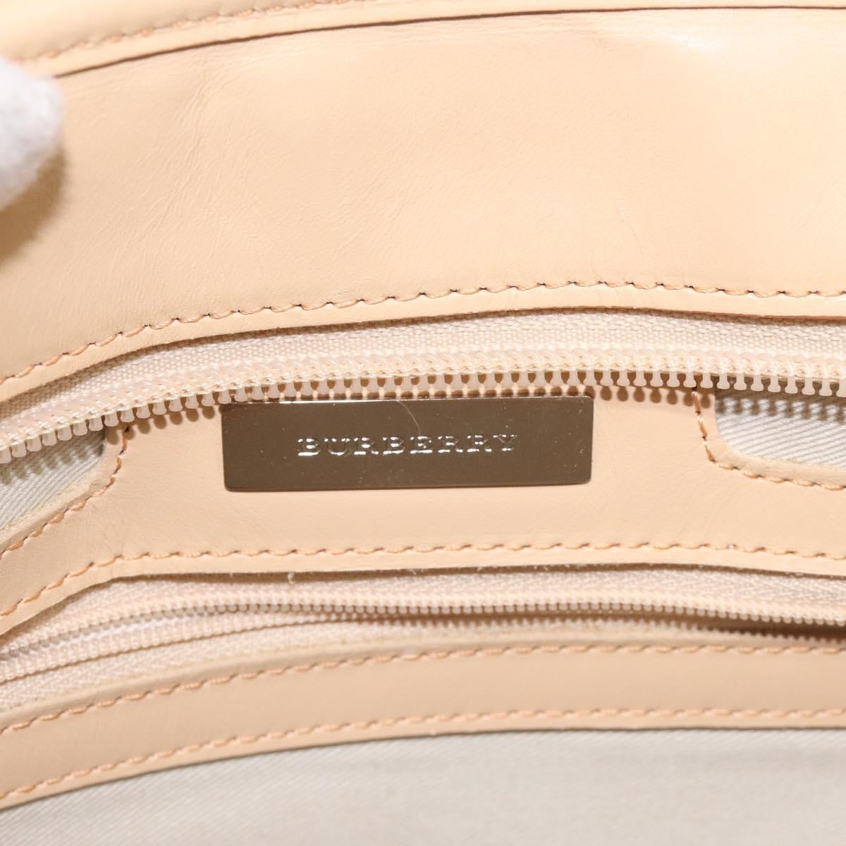 Burberry Nova Check Tote Canvas and Leather, BEIGE, CANVAS, Tote bag