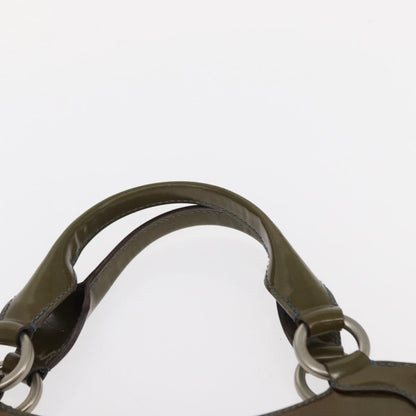 cartier Marcello Handbag Patent leather, KHAKI, PATENT_LEATHER, Handbag