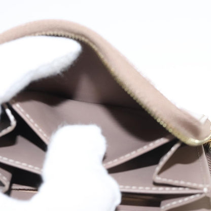 Louis Vuitton Porte-Monnaie Zippy Wallet Monogram Vernis, BEIGE, PATENT_LEATHER, Wallets