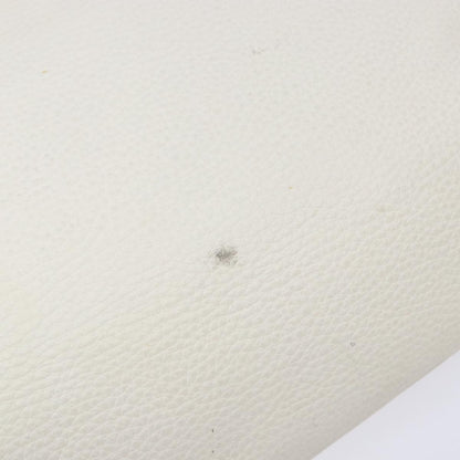 Salvatore Ferragamo Gancini Shoulder Bag Leather, WHITE, LEATHER, Shoulder bag