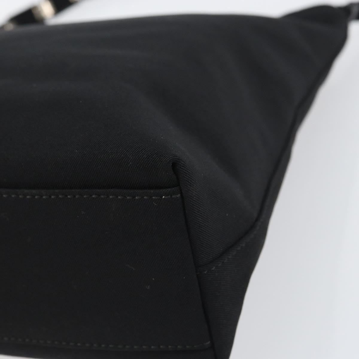 Salvatore Ferragamo Vala Shoulder Bag Nylon, BLACK, NYLON, Shoulder bag