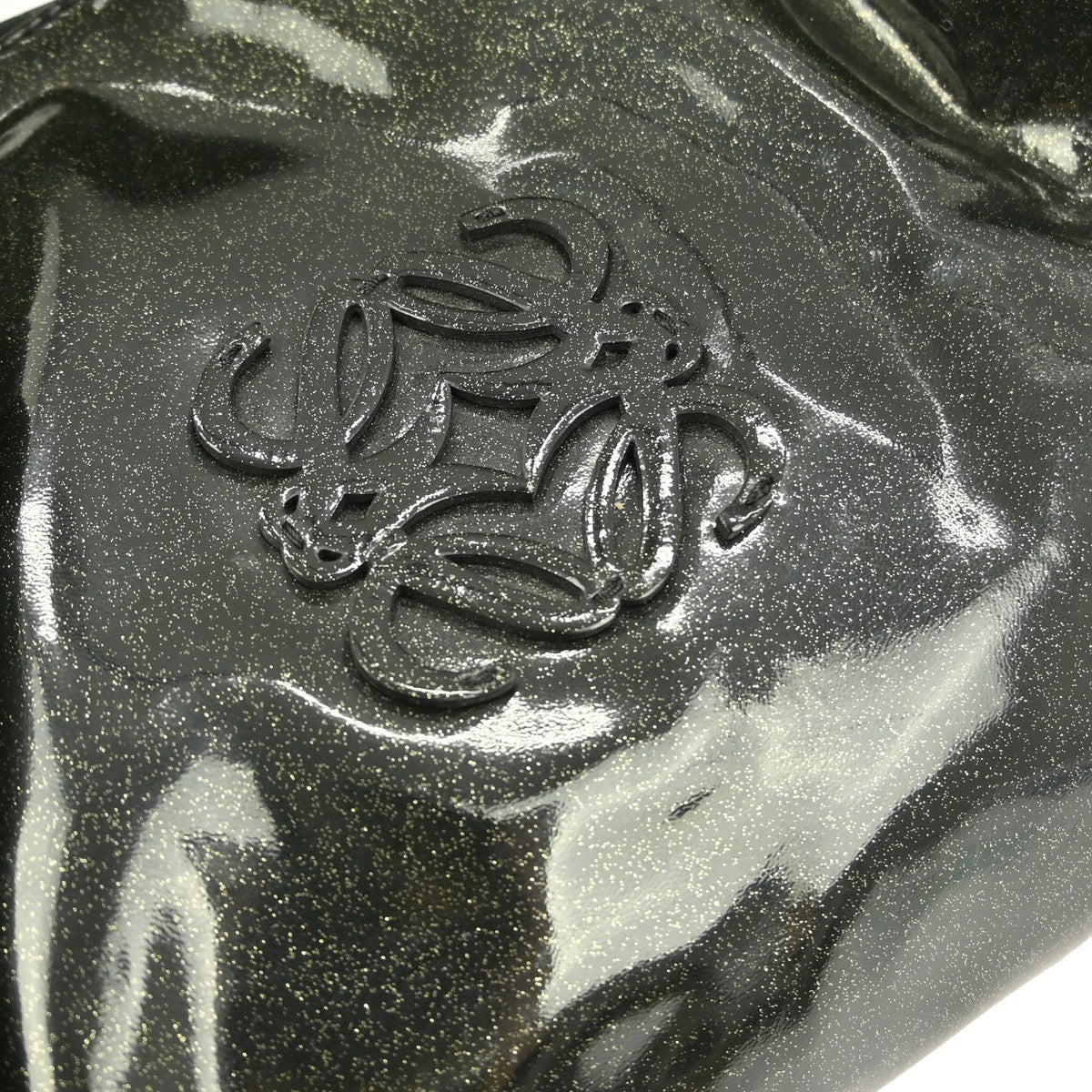 Loewe Aire Hobo Patent, BLACK, PATENT_LEATHER, Handbag