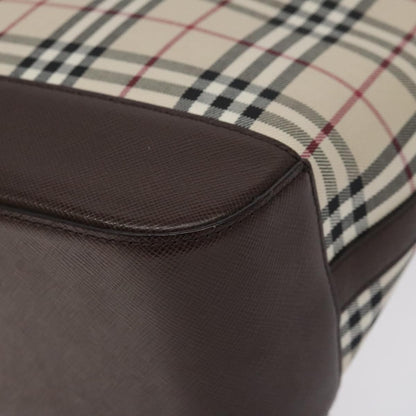 Burberry Nova Check Tote canvas check pattern, BEIGE, CANVAS, Tote bag