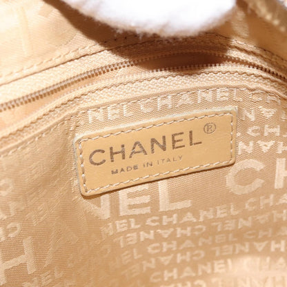 Chanel Lax Accordion Camera Bag Leather, BEIGE, LEATHER, Crossbody bag