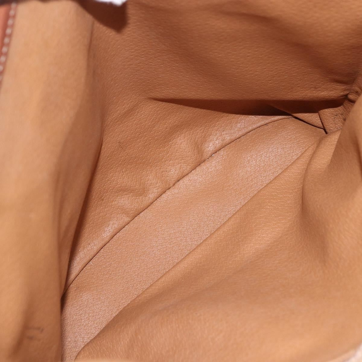 Celine Vintage Macadam Tote bag Canvas, BROWN, PVC, Tote bag