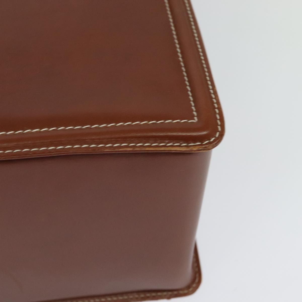 Valentino Garavani Vintage Handbag Leather, BROWN, LEATHER, Handbag