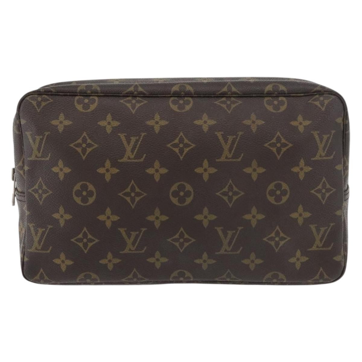 Louis Vuitton Trousse Toilette Monogram Canvas, Brown, Canvas, Clutch
