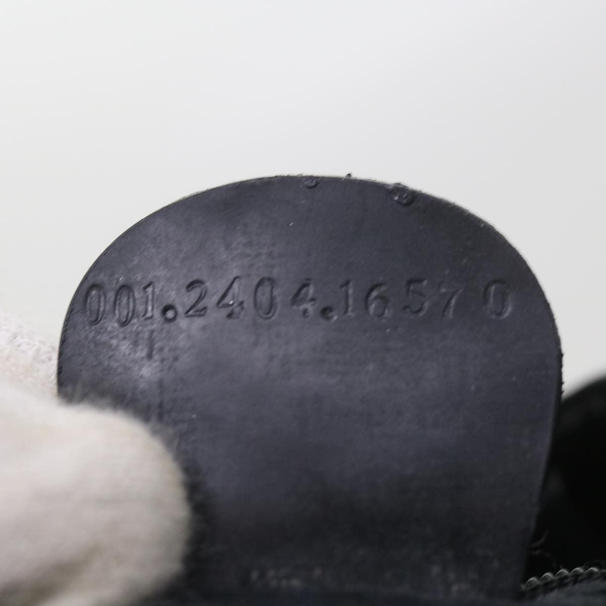 Gucci Vintage Bamboo Shoulder Bag Nylon, BLACK, NYLON, Shoulder bag