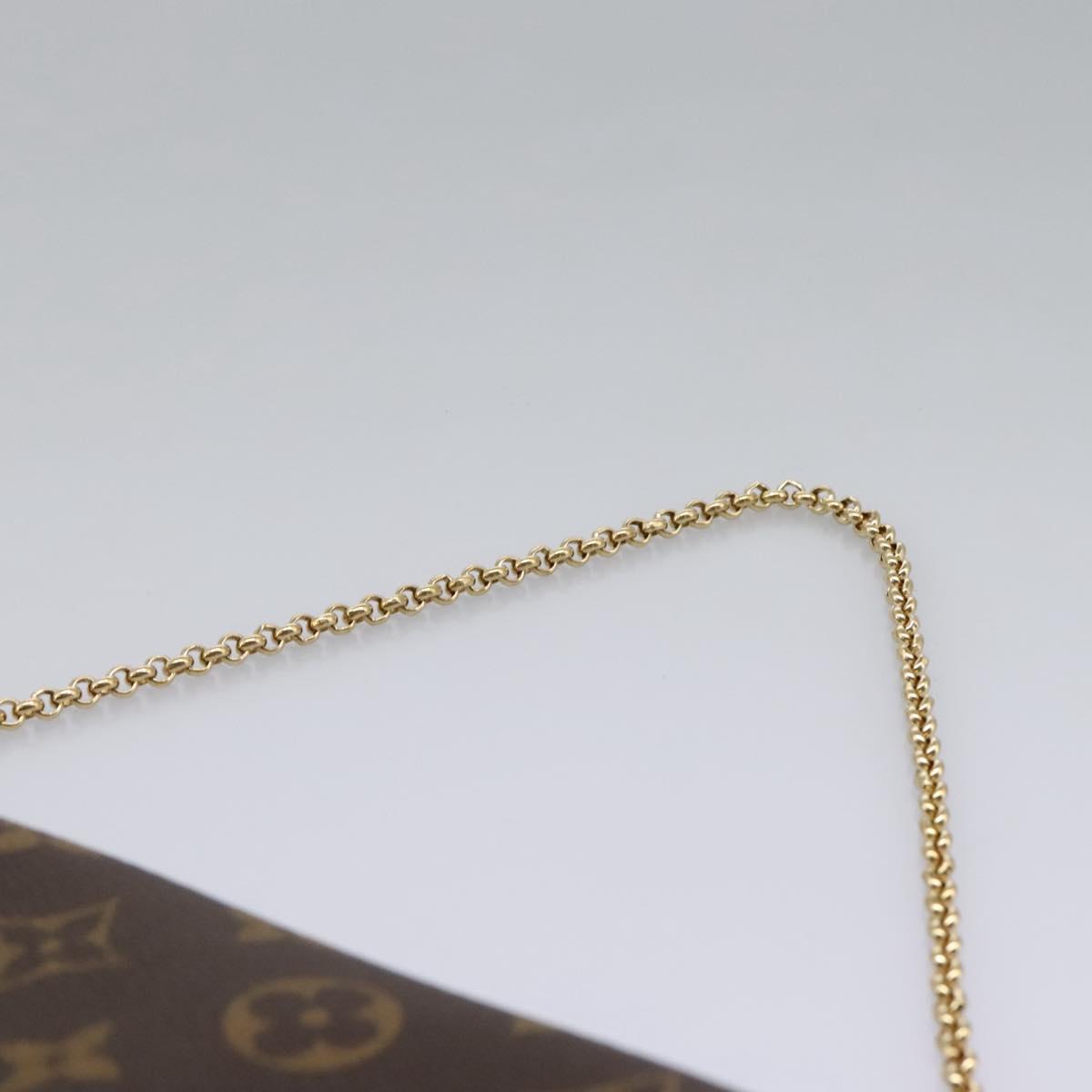 Louis Vuitton Favorite Handbag Monogram Canvas, BROWN, CANVAS, Shoulder bag