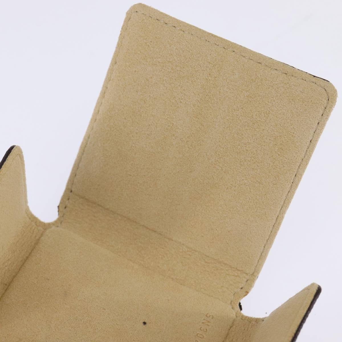 Louis Vuitton CASE JEWELRY BOX Canvas, BROWN, CANVAS, Wallets