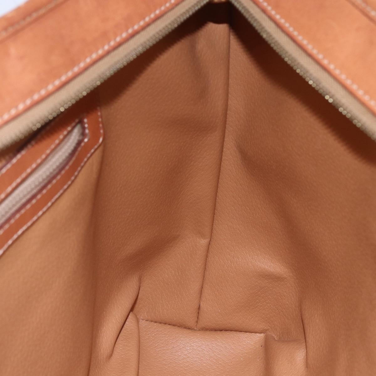 Celine Vintage Macadam Tote bag Canvas, BROWN, CANVAS, Tote bag