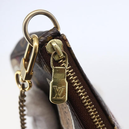 Louis Vuitton Pochette Accessoires Limited Edition Monogram Canvas, BROWN, CANVAS, Clutche & pouche