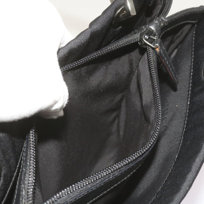 Gucci Bamboo Shopper Tote Canvas, BLACK, CANVAS, Tote bag