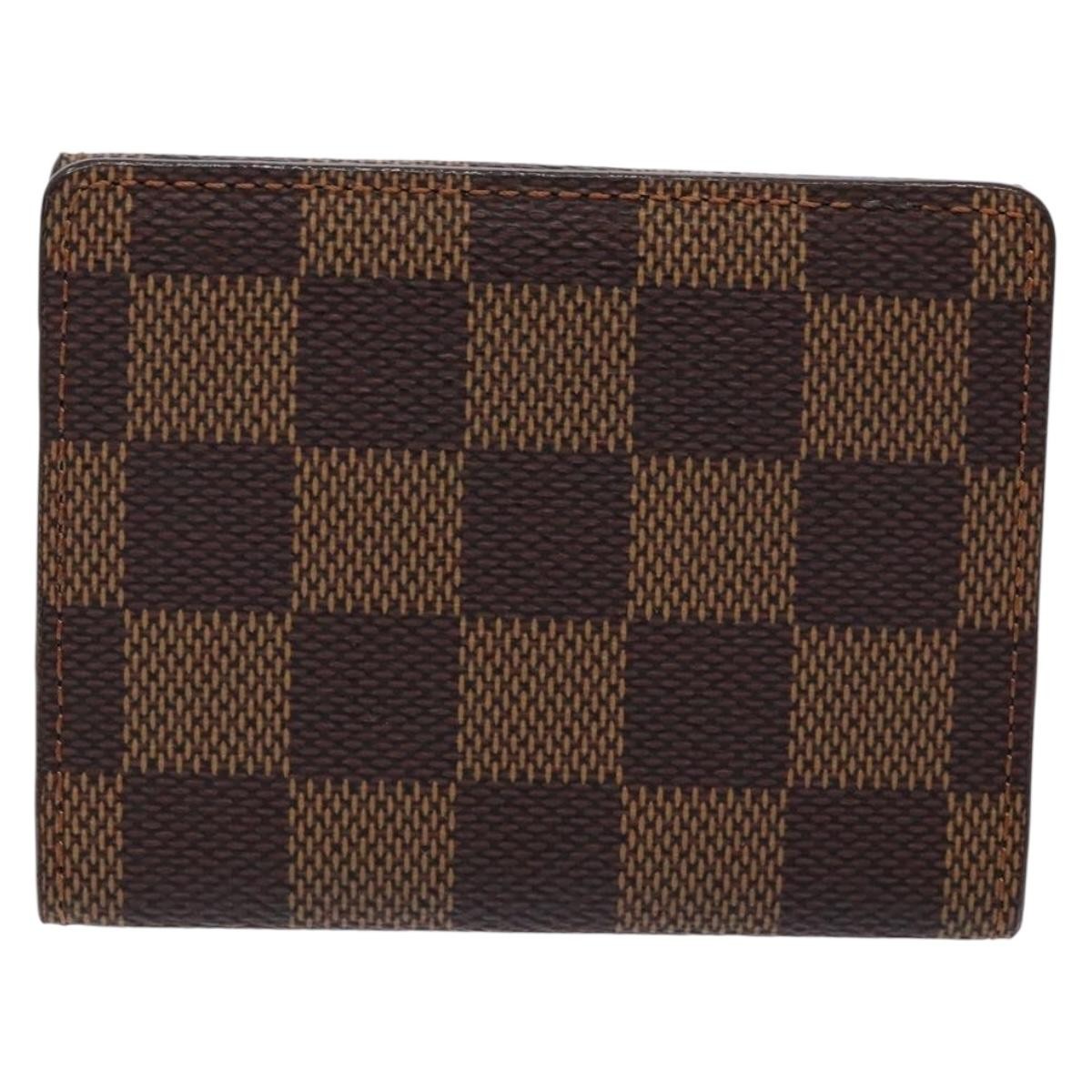 Louis Vuitton Ludlow Wallet Damier, BROWN, CANVAS, Wallets